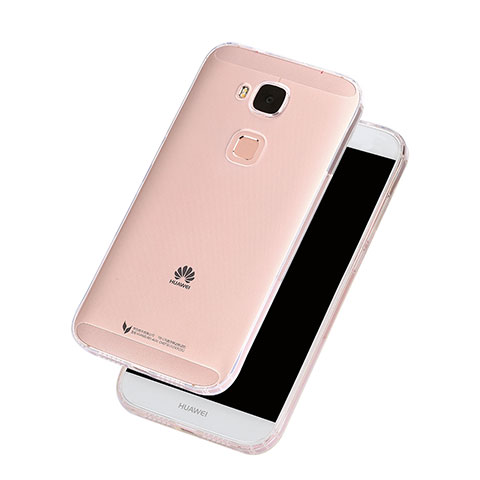 Cover Silicone Trasparente Ultra Slim Morbida per Huawei G7 Plus Chiaro