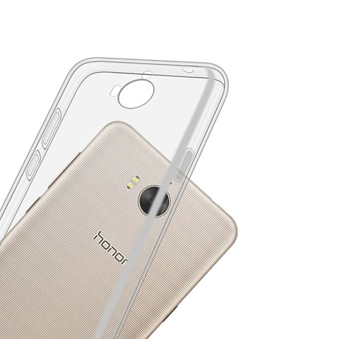 Cover Silicone Trasparente Ultra Slim Morbida per Huawei Honor Play 6 Chiaro