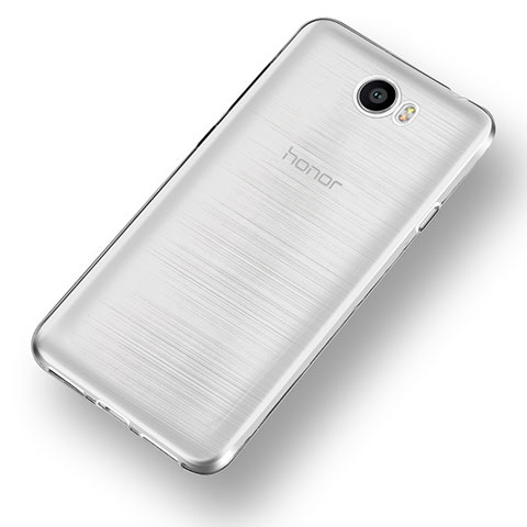 Cover Silicone Trasparente Ultra Slim Morbida per Huawei Y5 II Y5 2 Chiaro