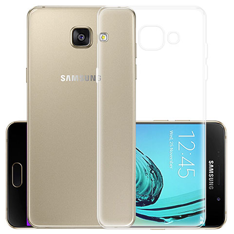 Cover Silicone Trasparente Ultra Slim Morbida per Samsung Galaxy A7 (2017) A720F Chiaro