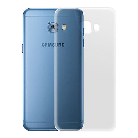 Cover Silicone Trasparente Ultra Slim Morbida per Samsung Galaxy C5 Pro C5010 Chiaro