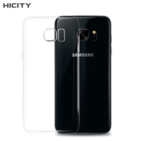 Cover Silicone Trasparente Ultra Slim Morbida per Samsung Galaxy Note 7 Chiaro