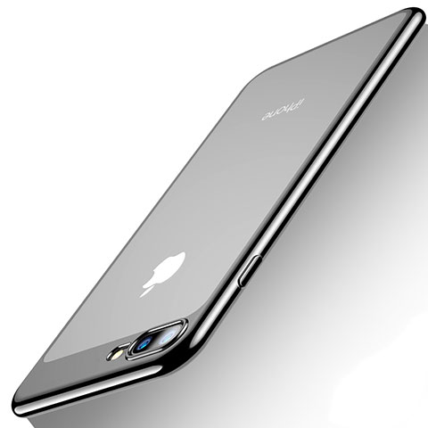 Cover Silicone Trasparente Ultra Sottile Morbida H07 per Apple iPhone 8 Plus Chiaro