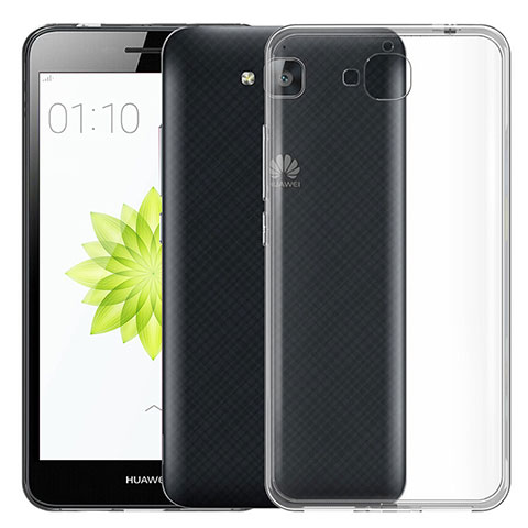 Cover Silicone Trasparente Ultra Sottile Morbida per Huawei Enjoy 5 Chiaro