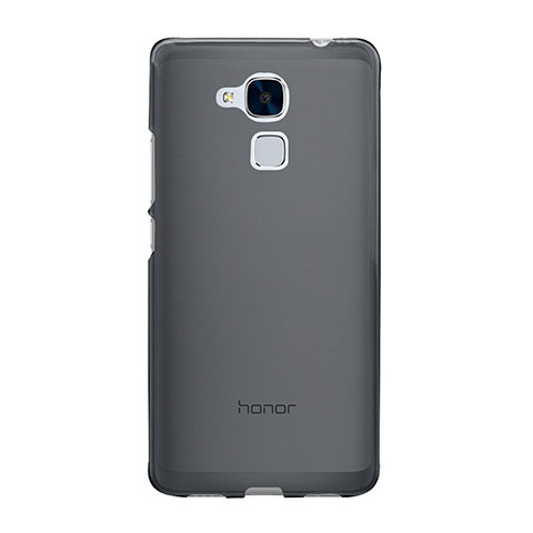 Cover Silicone Trasparente Ultra Sottile Morbida per Huawei Honor 5C Grigio
