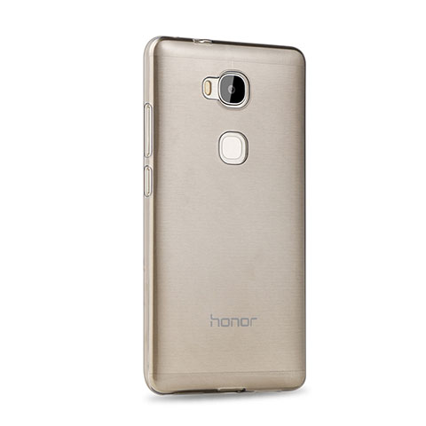 Cover Silicone Trasparente Ultra Sottile Morbida per Huawei Honor 5X Grigio