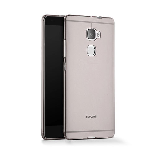 Cover Silicone Trasparente Ultra Sottile Morbida per Huawei Mate S Grigio