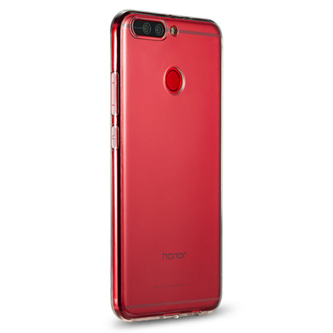 Cover Silicone Trasparente Ultra Sottile Morbida R01 per Huawei Honor V9 Chiaro