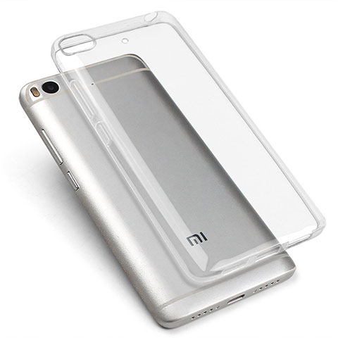 Cover Silicone Trasparente Ultra Sottile Morbida R02 per Xiaomi Mi 5S 4G Chiaro