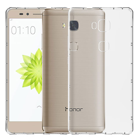 Cover Silicone Trasparente Ultra Sottile Morbida T02 per Huawei GR5 Chiaro