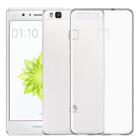 Cover Silicone Trasparente Ultra Sottile Morbida T02 per Huawei P9 Lite Chiaro
