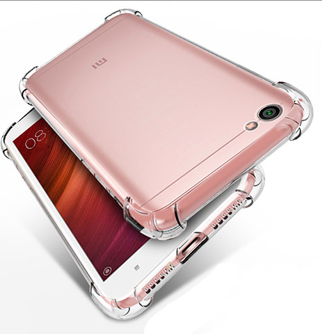 Cover Silicone Trasparente Ultra Sottile Morbida T02 per Xiaomi Redmi Note 5A Standard Edition Chiaro