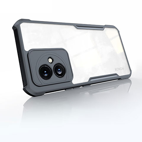 Cover Silicone Trasparente Ultra Sottile Morbida T03 per Huawei Honor 100 5G Nero