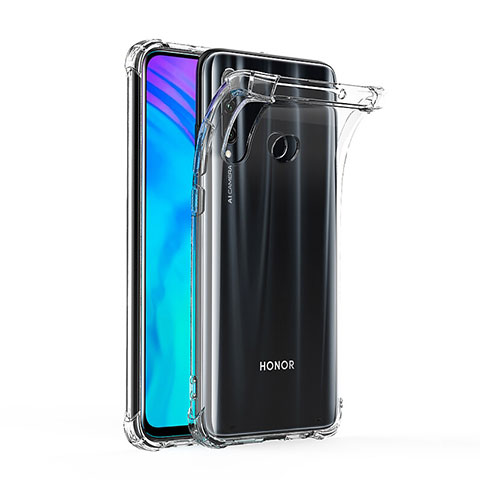 Cover Silicone Trasparente Ultra Sottile Morbida T03 per Huawei Honor 20i Chiaro