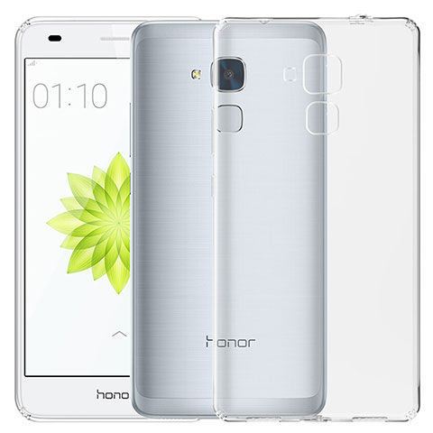 Cover Silicone Trasparente Ultra Sottile Morbida T03 per Huawei Honor 5C Chiaro