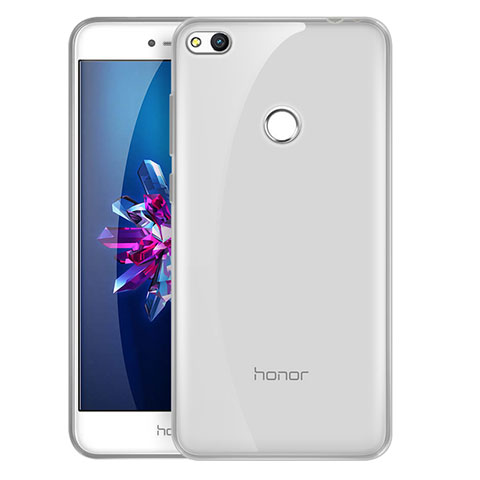 Cover Silicone Trasparente Ultra Sottile Morbida T03 per Huawei Honor 8 Lite Chiaro