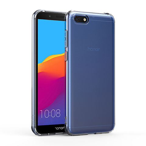 Cover Silicone Trasparente Ultra Sottile Morbida T03 per Huawei Y5 (2018) Chiaro