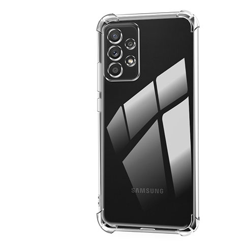 Cover Silicone Trasparente Ultra Sottile Morbida T03 per Samsung Galaxy A32 5G Chiaro