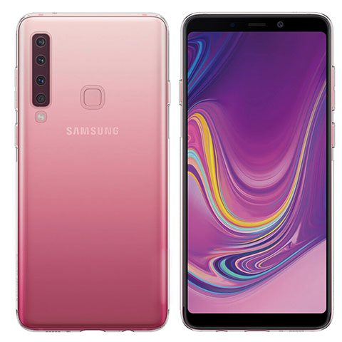 Cover Silicone Trasparente Ultra Sottile Morbida T03 per Samsung Galaxy A9 (2018) A920 Chiaro