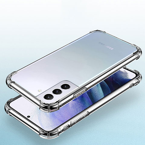 Cover Silicone Trasparente Ultra Sottile Morbida T03 per Samsung Galaxy S20 FE 5G Chiaro