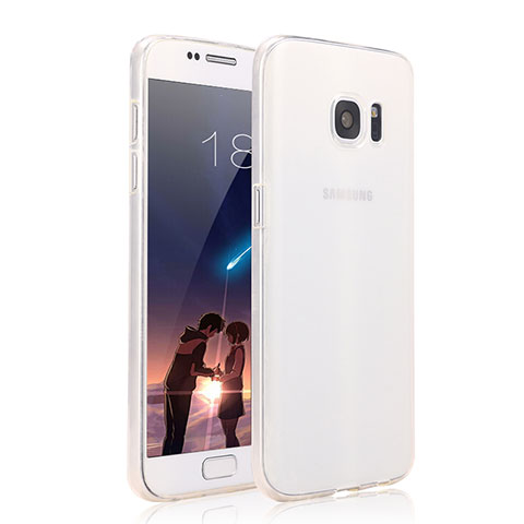 Cover Silicone Trasparente Ultra Sottile Morbida T03 per Samsung Galaxy S7 G930F G930FD Chiaro