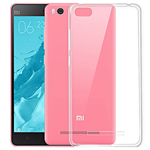 Cover Silicone Trasparente Ultra Sottile Morbida T03 per Xiaomi Mi 4C Chiaro