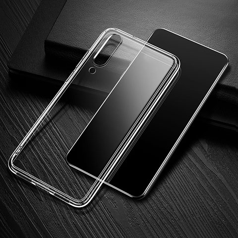 Cover Silicone Trasparente Ultra Sottile Morbida T03 per Xiaomi Mi A3 Chiaro