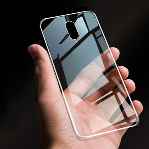 Cover Silicone Trasparente Ultra Sottile Morbida T03 per Xiaomi Redmi 8A Chiaro