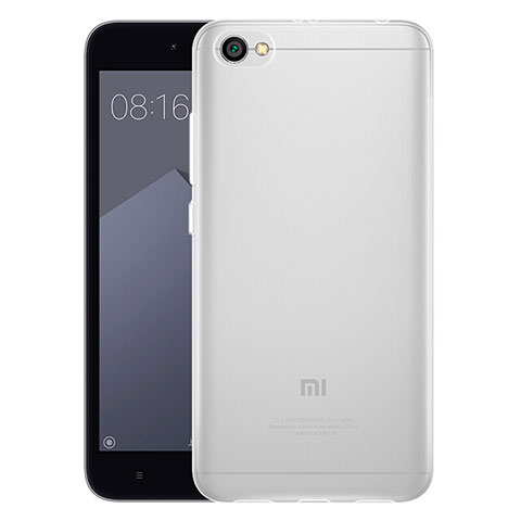 Cover Silicone Trasparente Ultra Sottile Morbida T03 per Xiaomi Redmi Note 5A Standard Edition Chiaro
