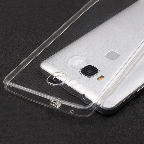 Cover Silicone Trasparente Ultra Sottile Morbida T04 per Huawei GR5 Chiaro