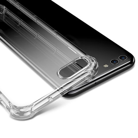 Cover Silicone Trasparente Ultra Sottile Morbida T04 per Huawei Nova 2S Chiaro