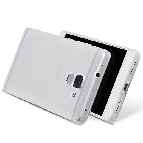 Cover Silicone Trasparente Ultra Sottile Morbida T05 per Huawei Honor 7 Chiaro