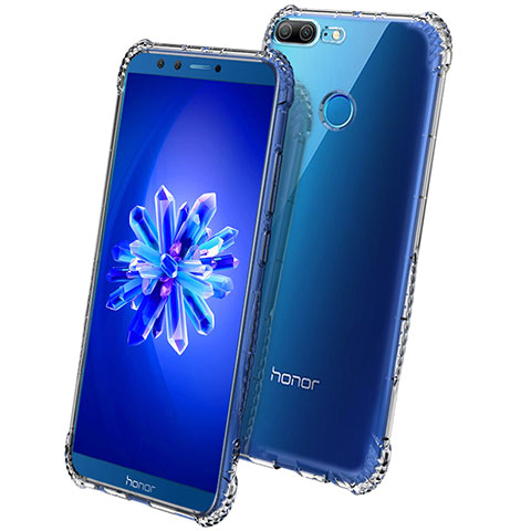 Cover Silicone Trasparente Ultra Sottile Morbida T05 per Huawei Honor 9 Lite Chiaro