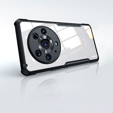 Cover Silicone Trasparente Ultra Sottile Morbida T05 per Huawei Honor Magic3 Pro+ Plus 5G Nero