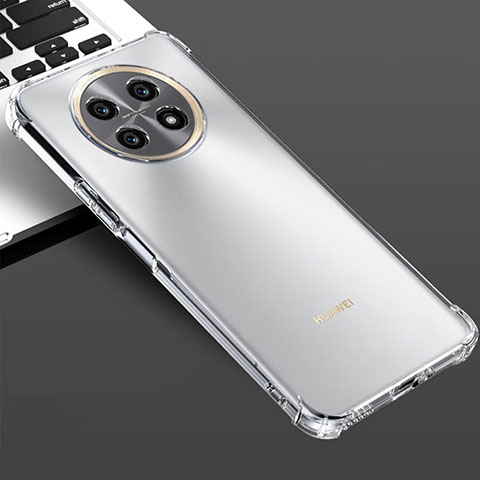 Cover Silicone Trasparente Ultra Sottile Morbida T05 per Huawei Nova Y91 Chiaro