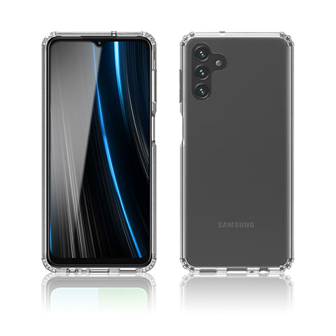 Cover Silicone Trasparente Ultra Sottile Morbida T05 per Samsung Galaxy M23 5G Chiaro