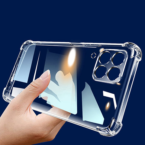 Cover Silicone Trasparente Ultra Sottile Morbida T05 per Samsung Galaxy M33 5G Chiaro