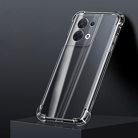 Cover Silicone Trasparente Ultra Sottile Morbida T05 per Xiaomi Redmi Note 13 5G Chiaro