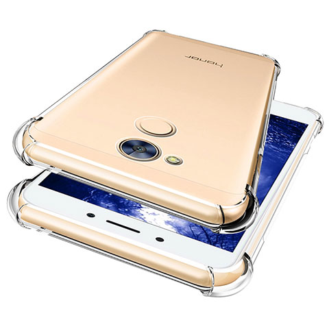 Cover Silicone Trasparente Ultra Sottile Morbida T07 per Huawei Honor 6A Chiaro