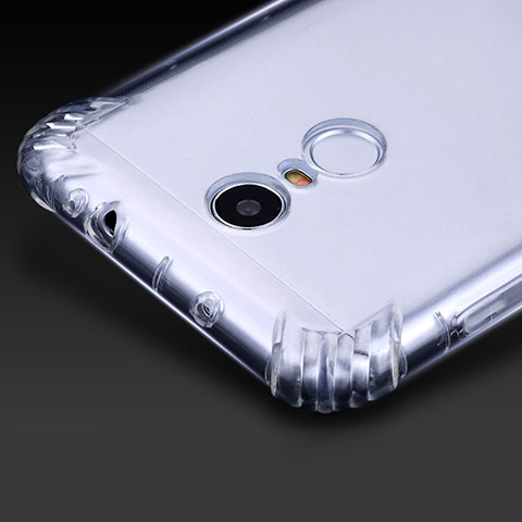 Cover Silicone Trasparente Ultra Sottile Morbida T07 per Xiaomi Redmi Note 3 Chiaro
