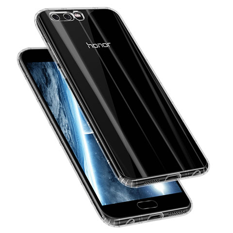 Cover Silicone Trasparente Ultra Sottile Morbida T08 per Huawei Honor 9 Chiaro