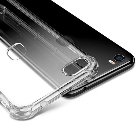 Cover Silicone Trasparente Ultra Sottile Morbida T09 per Huawei Honor Note 8 Chiaro