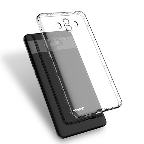 Cover Silicone Trasparente Ultra Sottile Morbida T11 per Huawei Mate 10 Chiaro