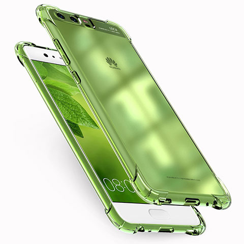 Cover Silicone Trasparente Ultra Sottile Morbida T12 per Huawei P10 Plus Chiaro