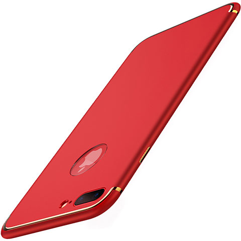 Cover Silicone Ultra Sottile Morbida D03 per Apple iPhone 7 Plus Rosso