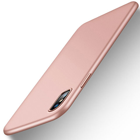 Cover Silicone Ultra Sottile Morbida per Apple iPhone Xs Max Rosa