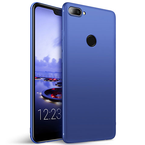 Cover Silicone Ultra Sottile Morbida per Huawei Honor 9i Blu