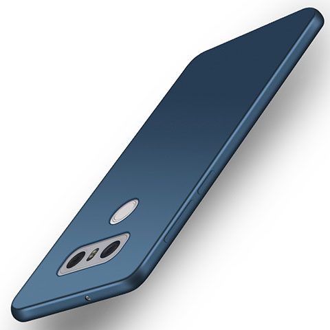 Cover Silicone Ultra Sottile Morbida per LG G6 Blu