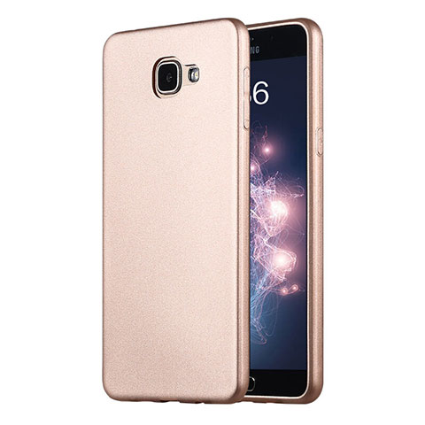 Cover Silicone Ultra Sottile Morbida per Samsung Galaxy A9 Pro (2016) SM-A9100 Oro