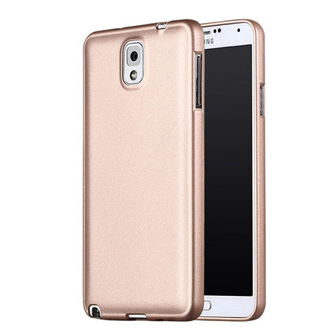 Cover Silicone Ultra Sottile Morbida per Samsung Galaxy Note 3 N9000 Oro